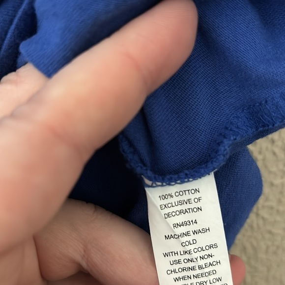 Women’s Champion Duke T-shirt, XL, Blue - Picture 4 of 5